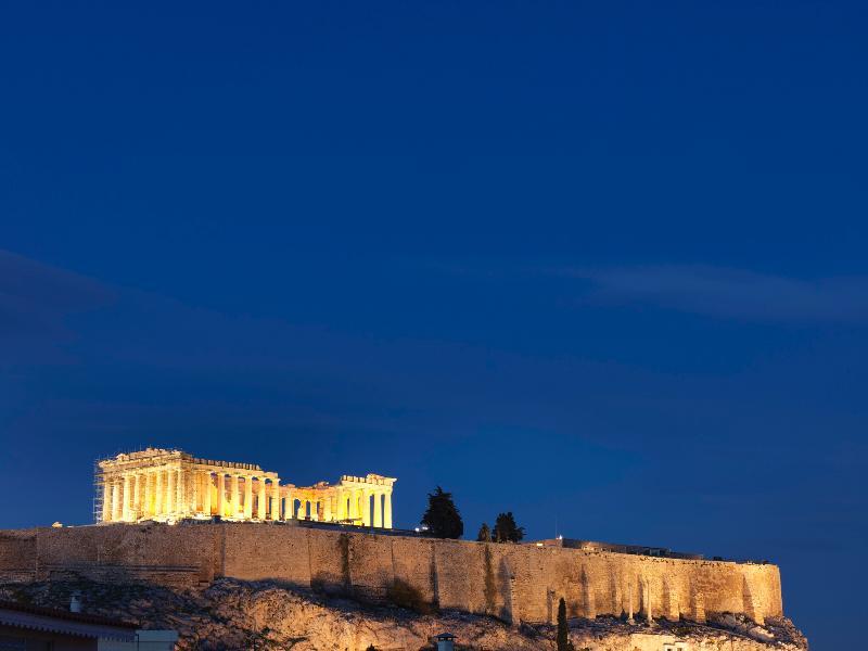 Acropolis Hill Hotel Афины Экстерьер фото