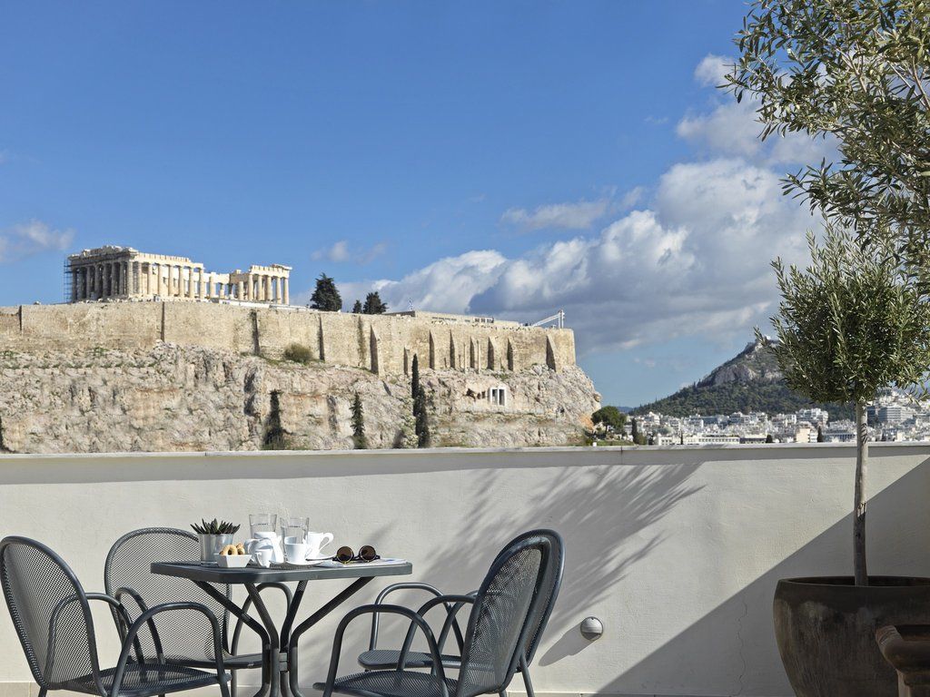 Acropolis Hill Hotel Афины Экстерьер фото