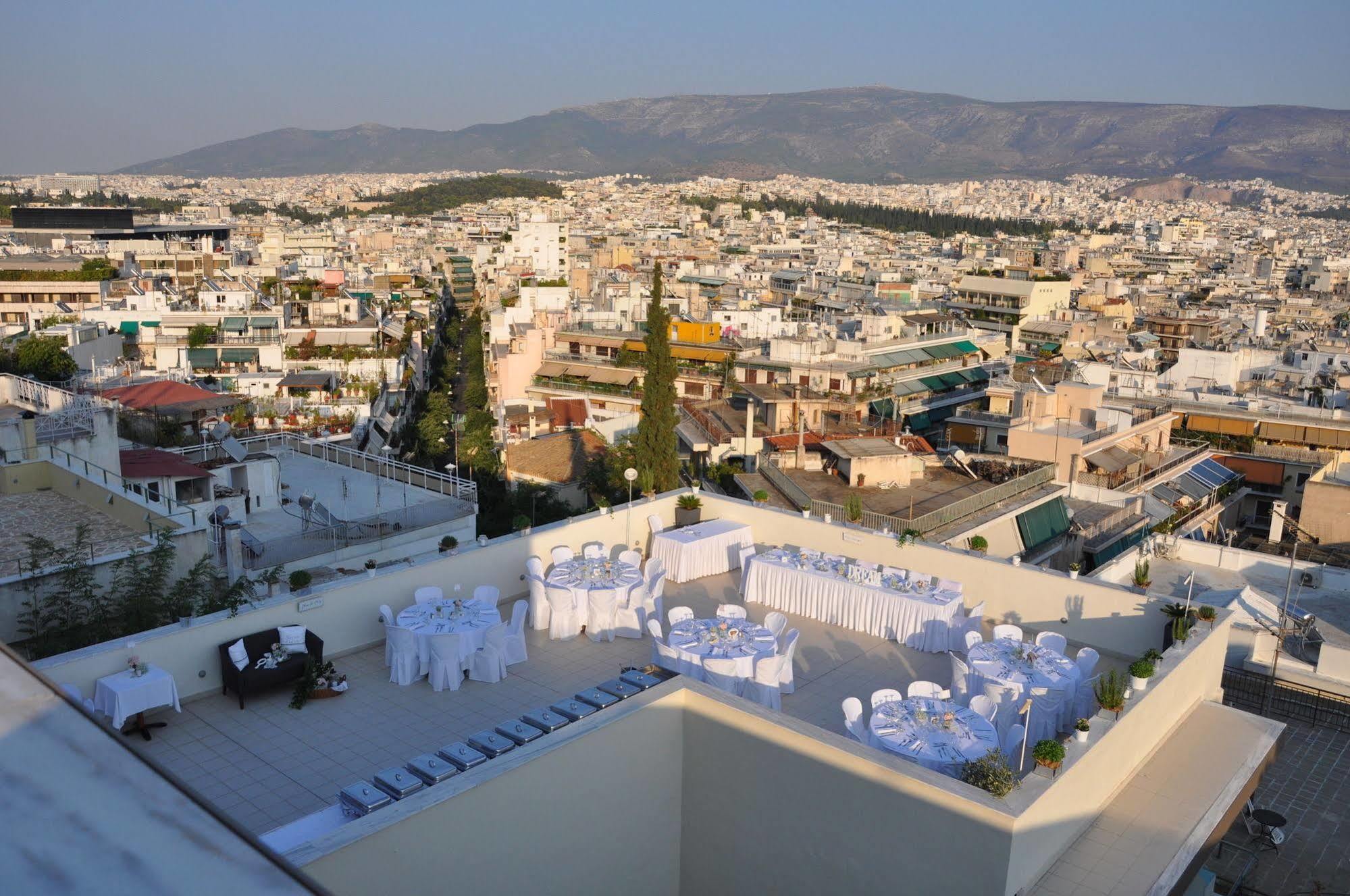 Acropolis Hill Hotel Афины Экстерьер фото