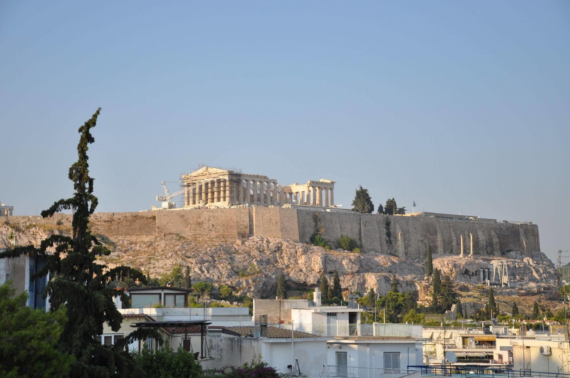 Acropolis Hill Hotel Афины Экстерьер фото